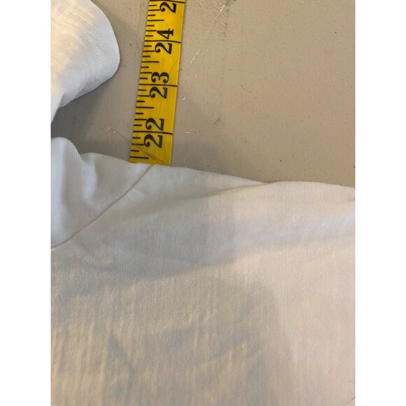 Hugo Boss Mens White T-Shirt With Graphic Print Cotton Blend Medium - Picture 9 of 11